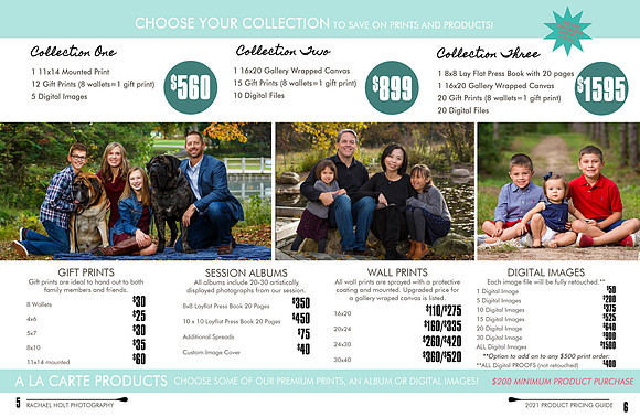 RHP - Family Client Guide - product pricing