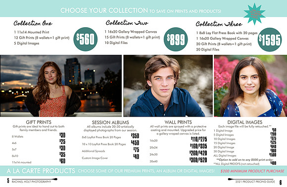 RHP - Senior Client Guide - product pricing